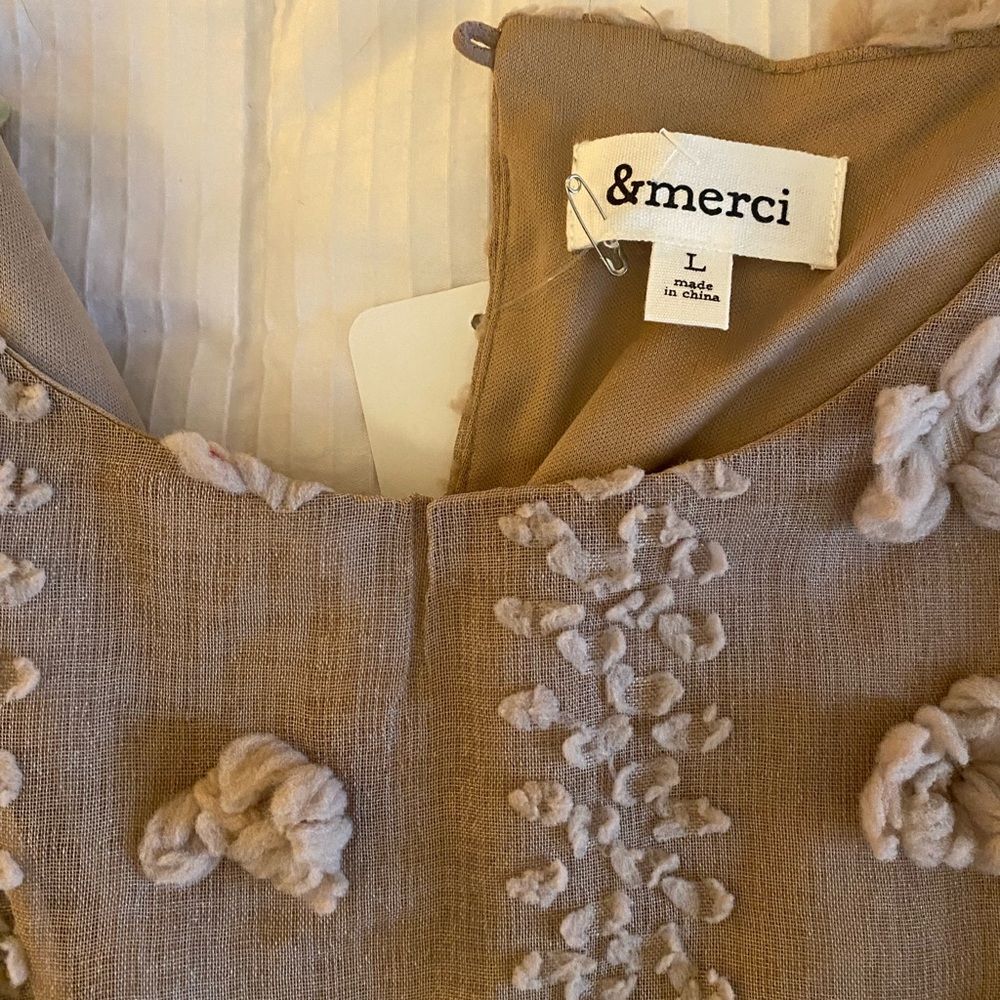 Spring Neutral Dress - Picture 2 of 4